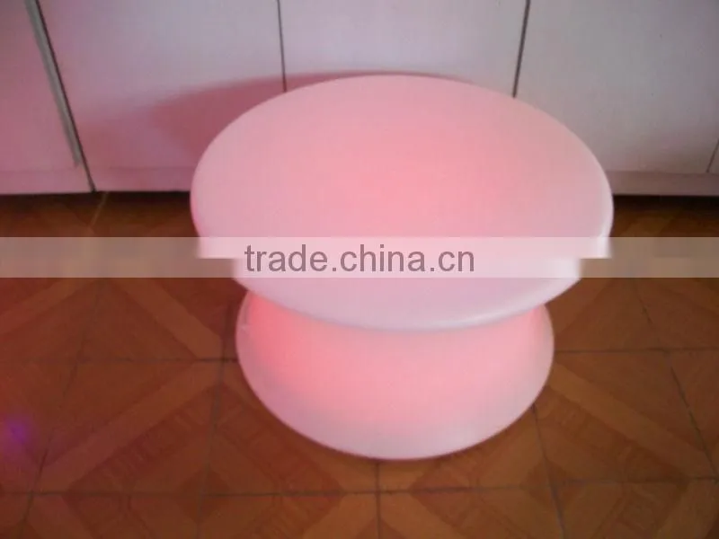 outdoor led illuminated garden table