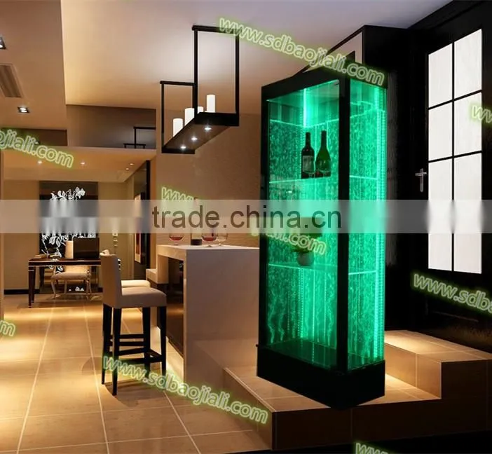 useful lighted acrylic display case reception desk