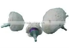 KMJ-JB006 100% cotton jewelry buff cloth polishing wheel