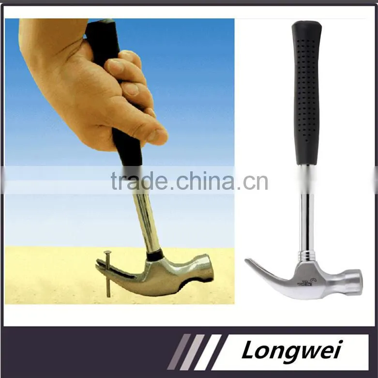 High quality Fiber glass handle steel claw hammer, nail hammer USA type hardware tools
