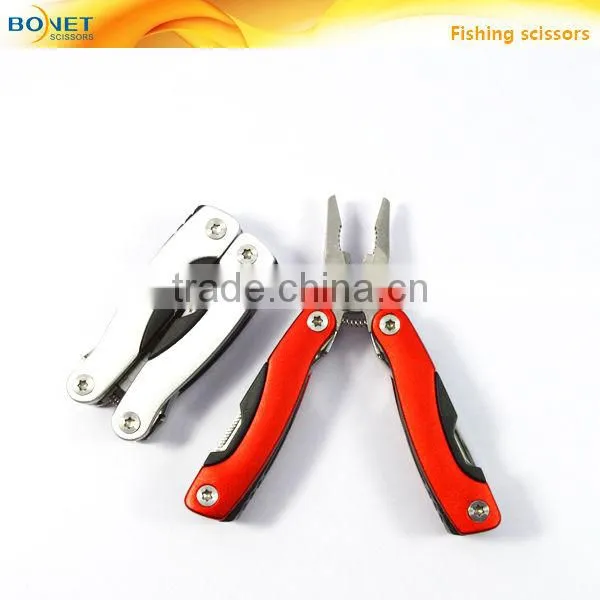 SFI0003A1 FDA qualified multi purpose Stainless steel folding aluminum fishing pliers