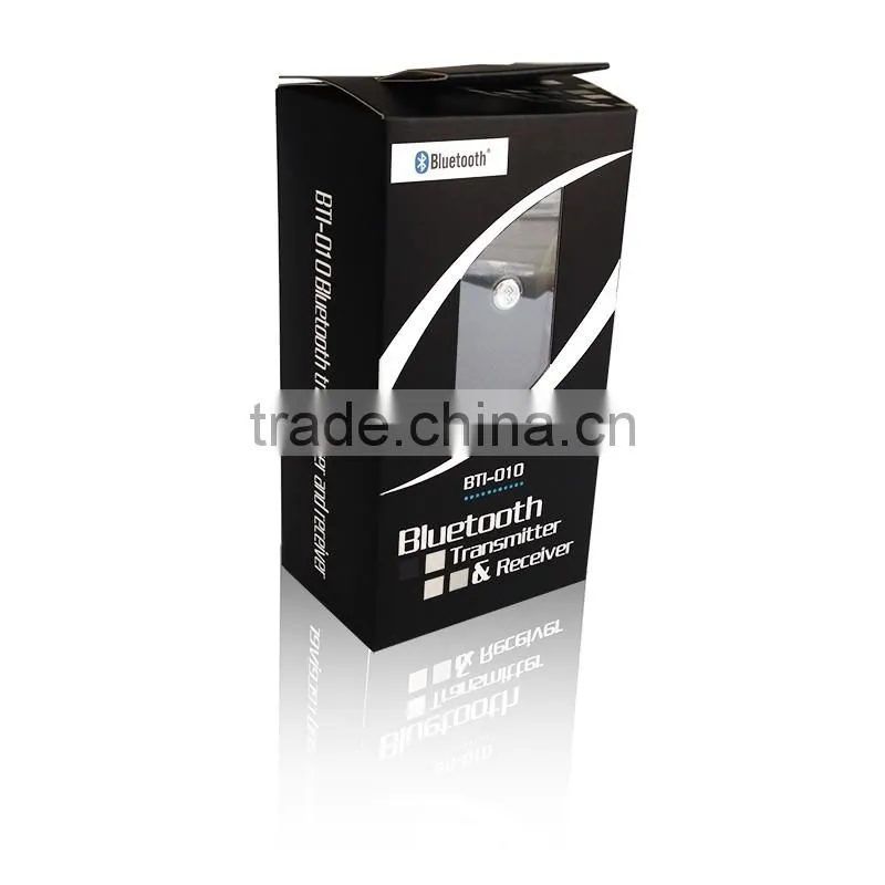 2 in 1 3.5mm jack Stereo HiFi Wireless Bluetooth 3.0 built in Audio Transmitter and receiver
