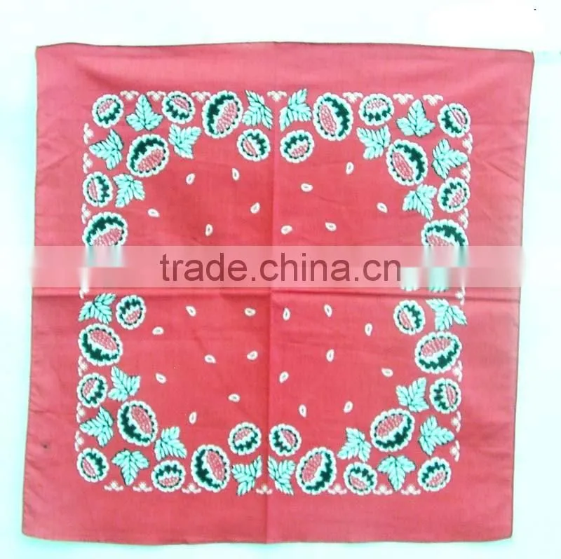 Chinese style delicate design charming kerchief in various colors