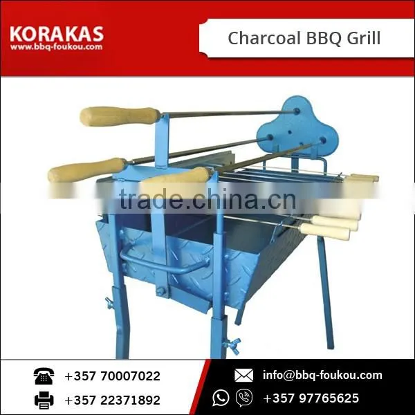 Sturdy BBQ Table for Rotisserie/ Charcoal BBQ Grill with Electric Motor
