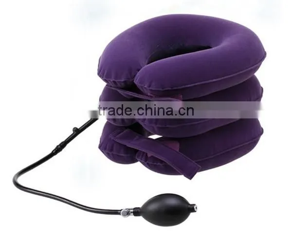 Shuoyang Hot Air pump neck brace soft adjustable cervical traction neck traction for stiff neck