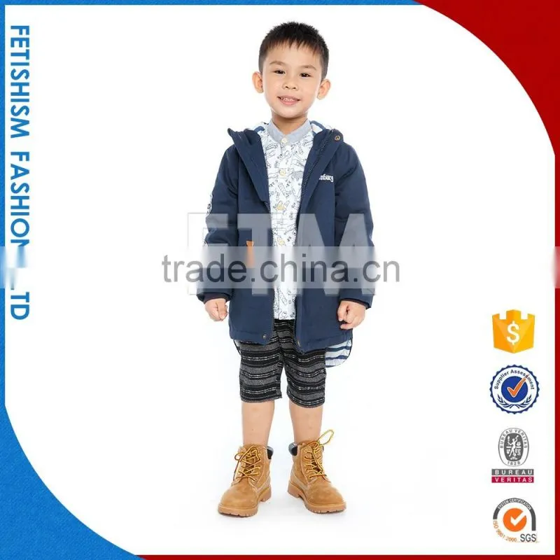 Hot Sale boys fabric sample children winter jacket