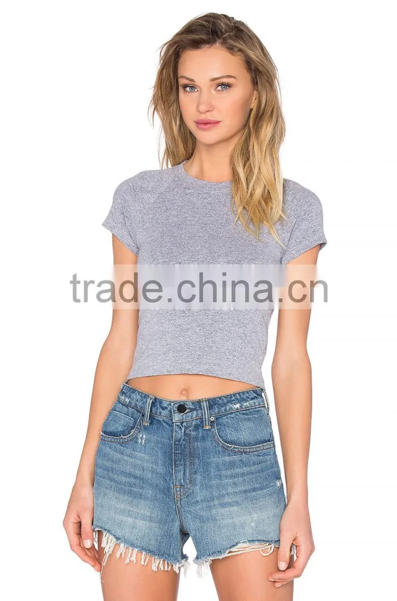 2018 Guangzhou Shandao Garment Factory Custom Logo Summer Hot Style 160g 100% Cotton Short Sleeve O-Neck Women's T shirt