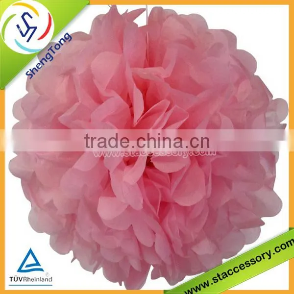 wholesale paper flower/tissue paper pompoms
