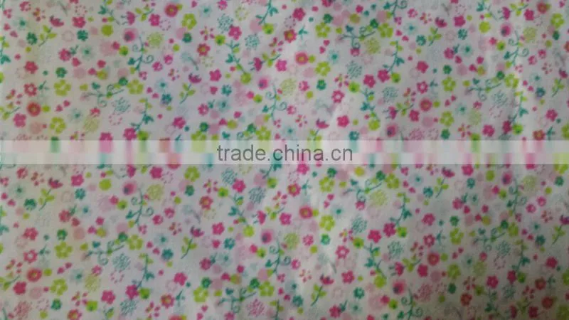 100% cotton printed fabric for baby