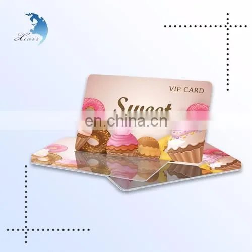 Wholesale wedding invitation custom designs printer plastic PVC id card