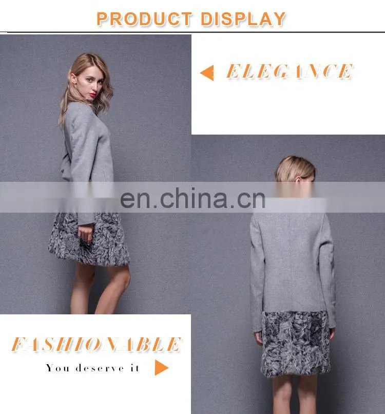 100% wool coats latest design double-sided cashmere coat