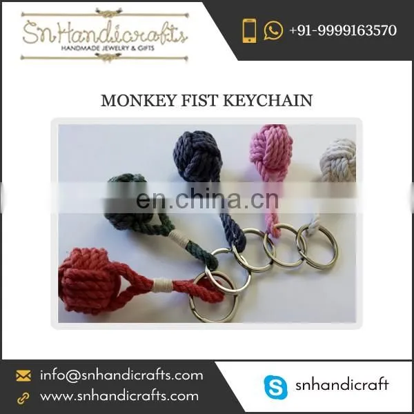 Get Bargain Price for Trendy Multicolour Nautical rope Keychain from the Distributor
