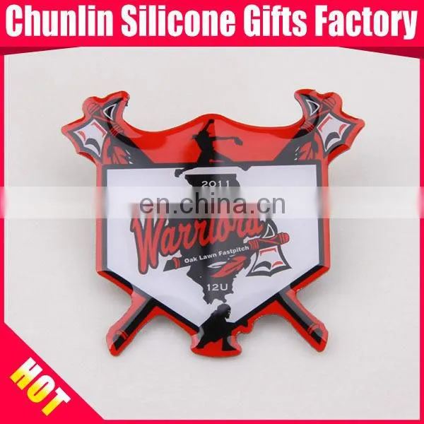 Printed Epoxy Metal Pins with fashionable designs ,