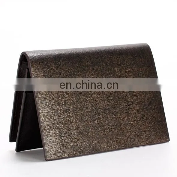 2014 CUSTOM DURABLE WHOLESALE BRANDED MAN LEATHER WALLET GIFT SET