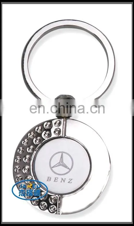 cheap manufacturers metal crafts round ring key chains wholesale