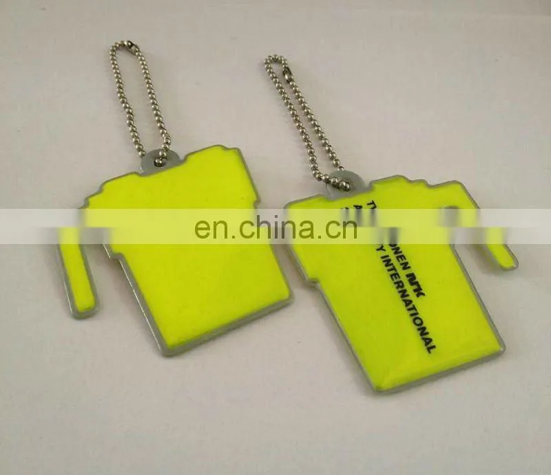 Pvc reflective keychain promotion gift EN1336 standar