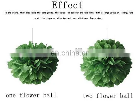 wedding decoration garland,ball flower garland, party decoration
