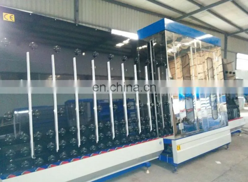 1600 insulating glass washer horizontal glass cleaning machine