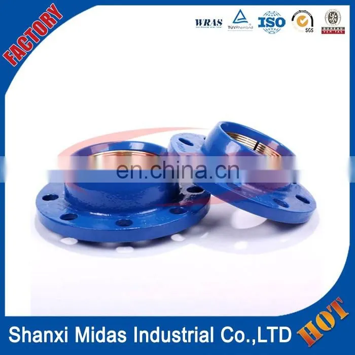 ISO2531 ductile cast iron di superange quick adaptor for PE pipes