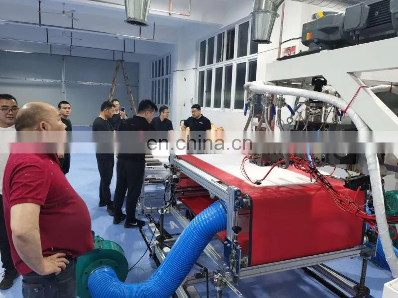 600 Type Face Mask melt blown non woven fabric extrusion machine