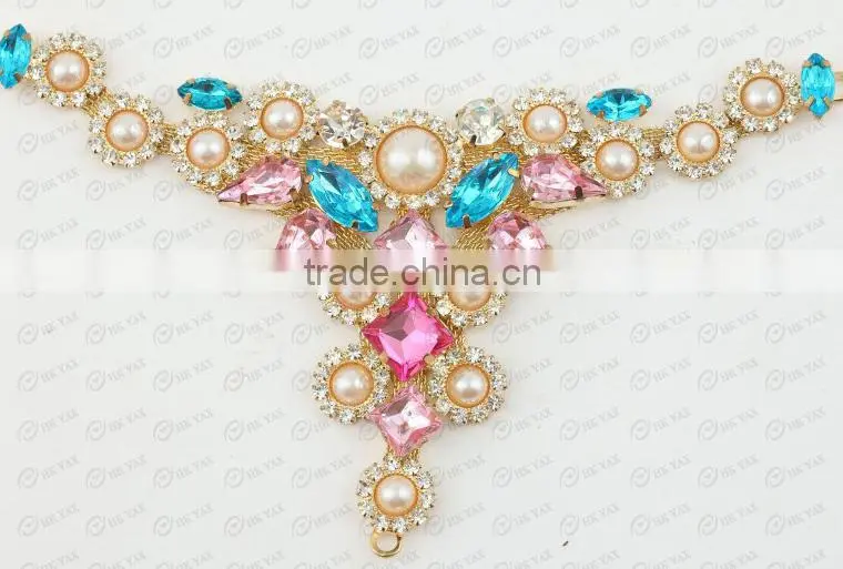 W0319 rhinestone accessories for shoes,rhinestone accessories for swimwear,crystal rhinestone accessories