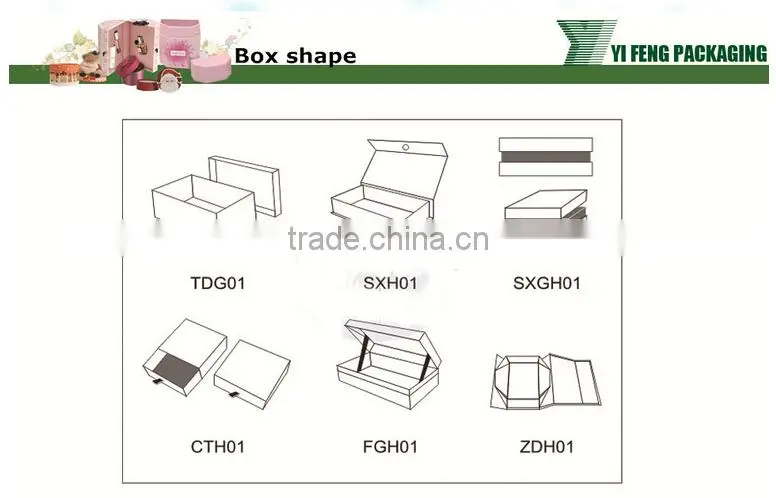 Creative Popular Foldable Full Color Glossy 3d Christmas Gift Box For Sale