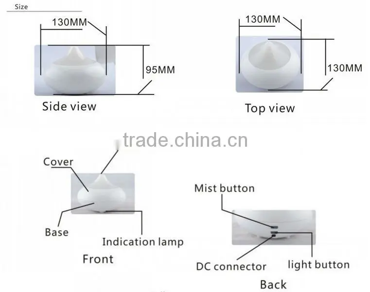 Magic Stone ultrasonic aroma diffuse