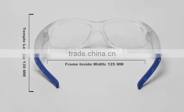 New design clear lab safety glasses with good price PC safety glasses nice ce en166f safety glasses goggles