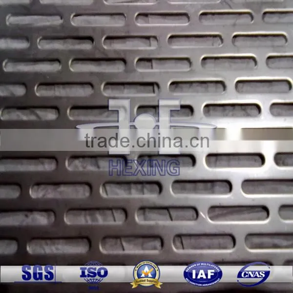 stainless steel/galvanized perforated mesh for filter