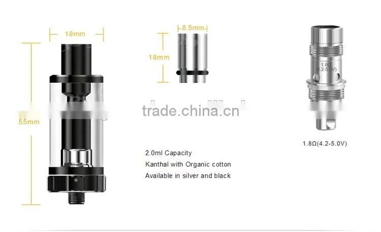 Hot Selling Authentic Aspire K3 QUICK START KIT and Nautilus BVC Coil