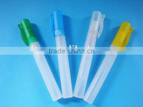 12ml oval square perfume bottle with aluminum mist sprayer in credit card shape, name card shape perfume atomizer