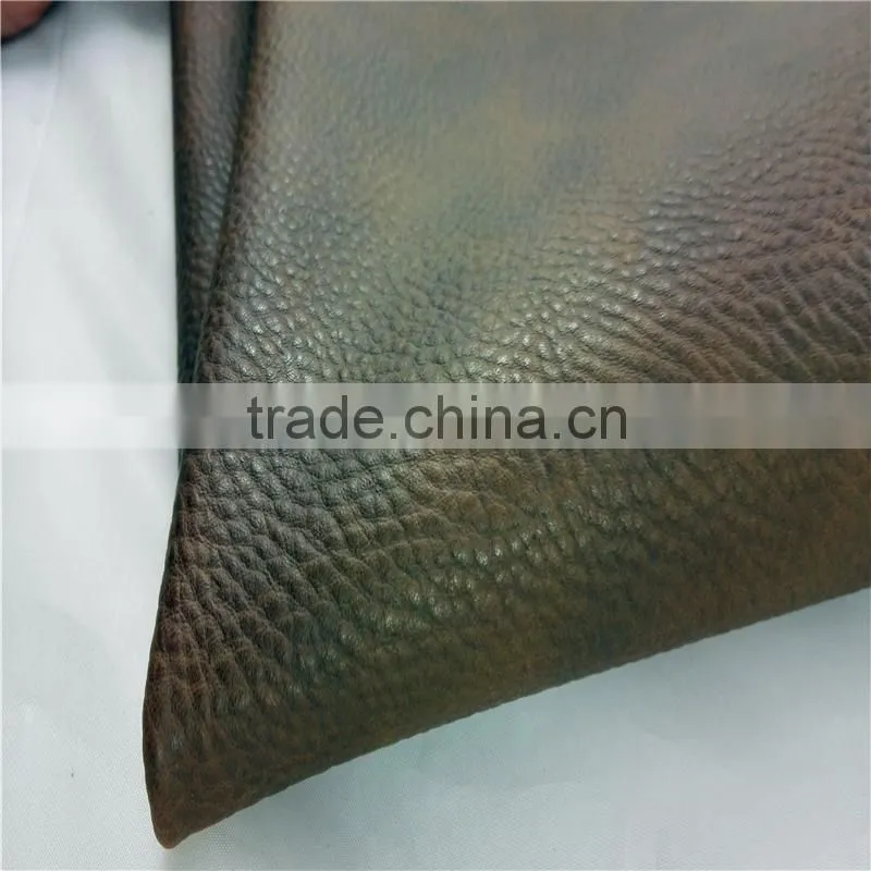 Oil cow leather supplier for casual outdoor shoes