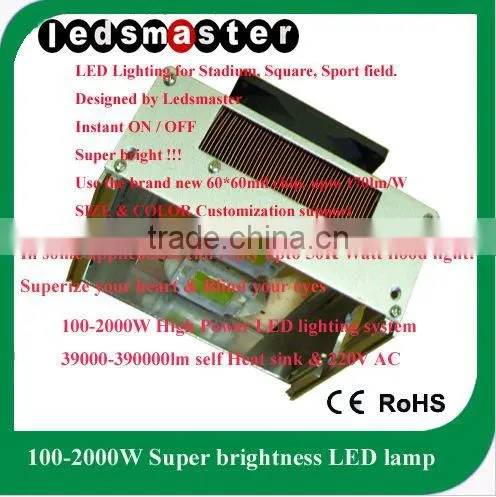 Super bright! 1000W-2000W high lumen led flood light