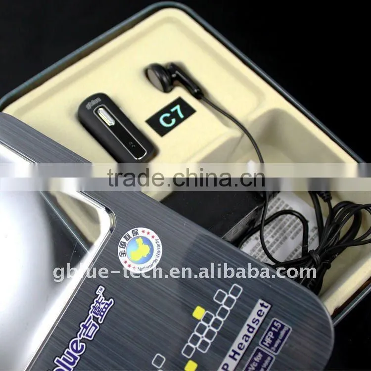 necklace bluetooth stereo headset- Bluetooth Headset for Mobile Phone - C7