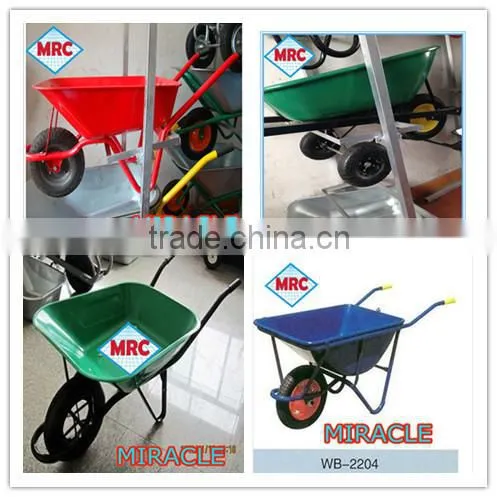 Made in CHINA heavy duty construction wheelbarrow WB6404H for Russia