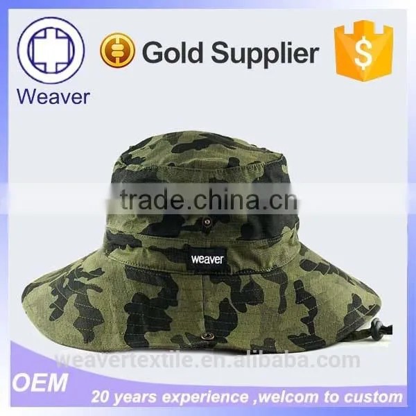 Wholesale red camouflage fishing cap bucket hats