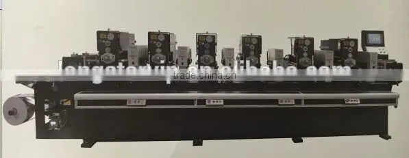 Full Automatic High-speed Muiti-color Flexo Printing Slotting Die Cutting Machine(7 Color )