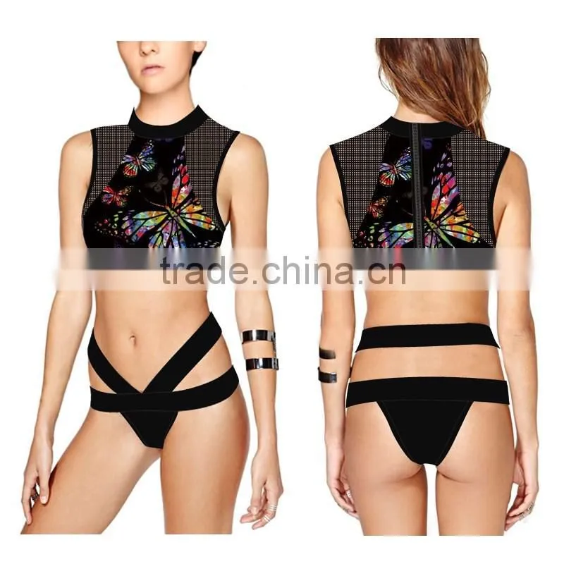 (ODM/OEM Factory)The latest advanced cutting digital printing good-looking young biki