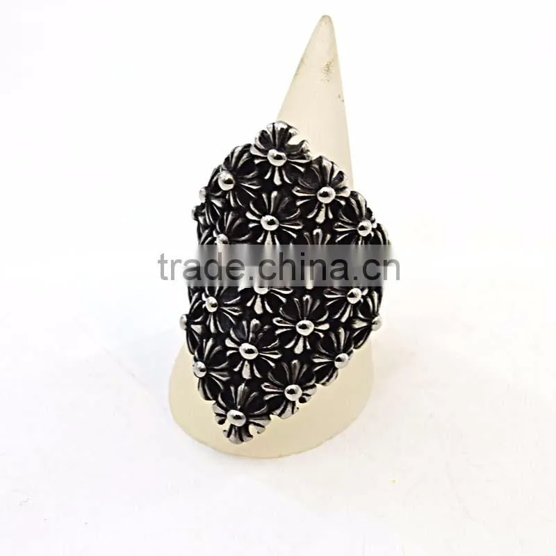 stainless steel jewelry skulls men's ring rocker gay men ring