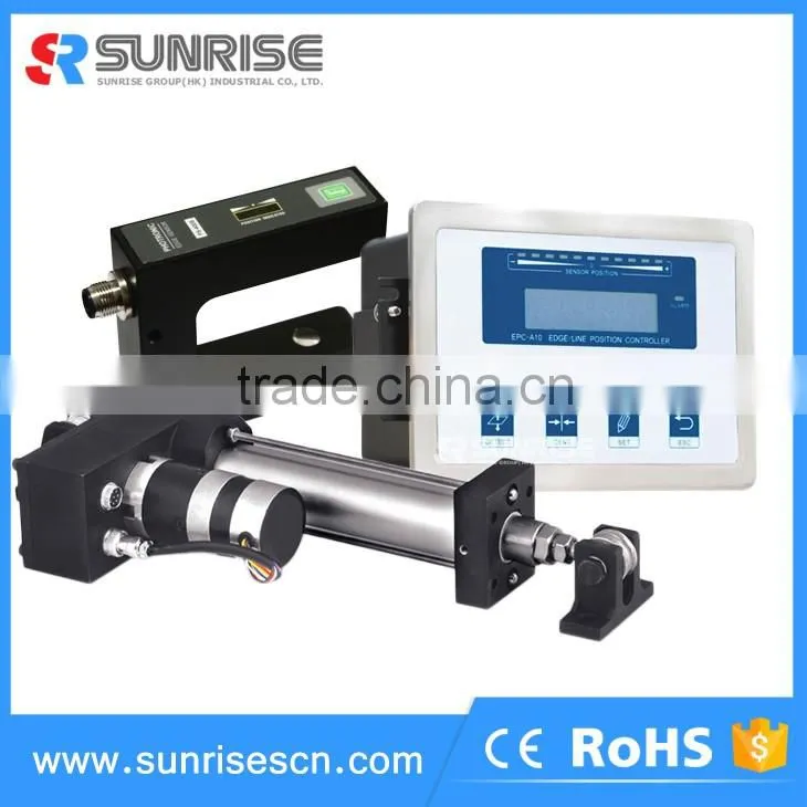 Web Guide Control system with Photoelectric Sensor