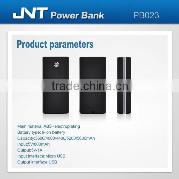 Portable rubber paint mobile battery charger power bank charger with OEM service PB023