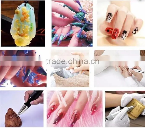 30000RPM Electric Nail Art Drill File Bit Kit Acrylic Polish Tool