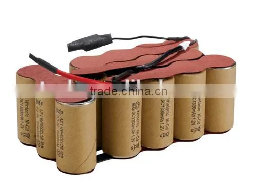 SC1500 9.6v nicd battery /sc1500 nimh rechargeable battery /sc1500 nicd battery pack