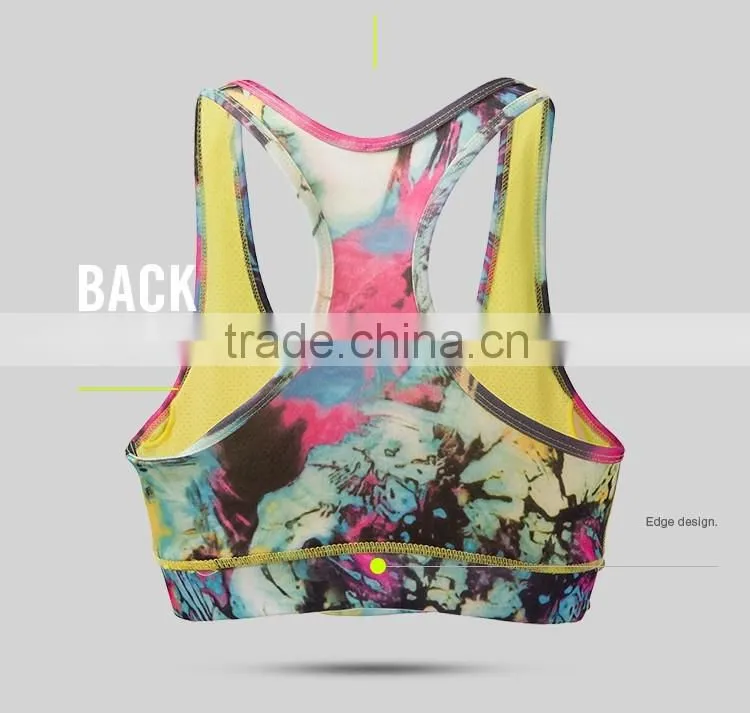 2016 China hot sexy girls custom women sports bra