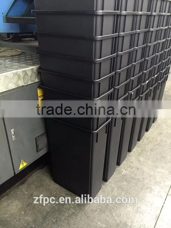 90 litre square swing bin trash container garbage bin waste can