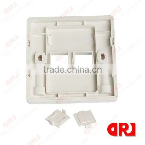 RJ45 RJ11 dual face plate Direct Manufacturer