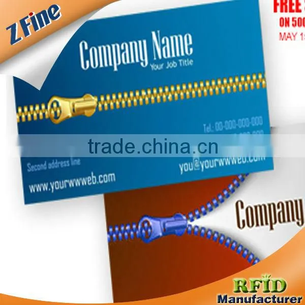 2013 iso14443A nfc card loyalty card/14443A plastic loyalty card,business card,vip card factory