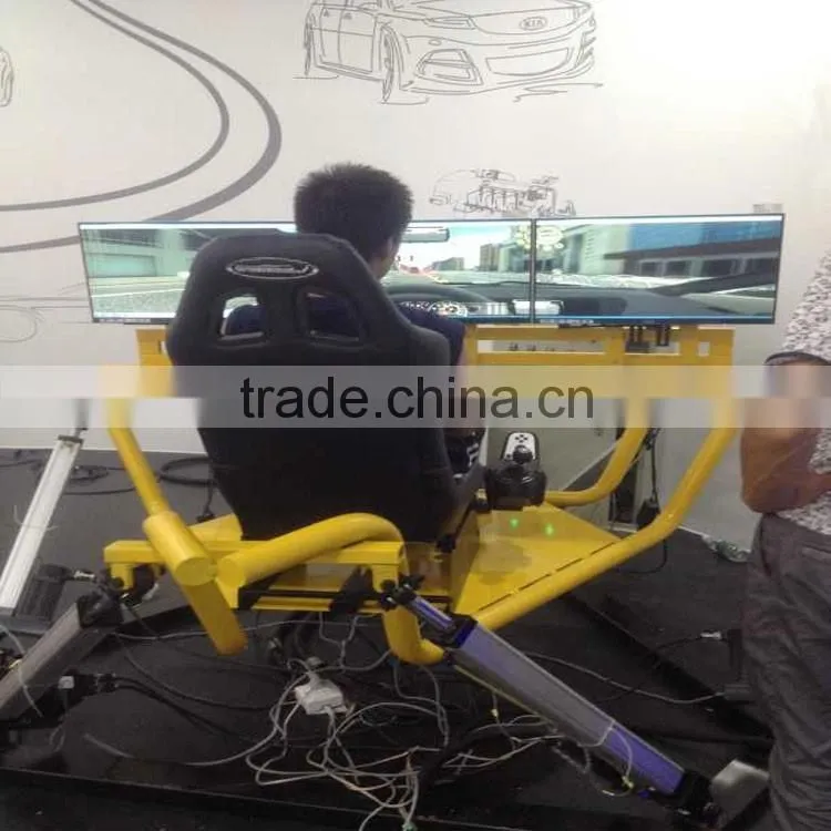 VR glasses 9D racing game machine 3DOF 6DOF racing game simulator