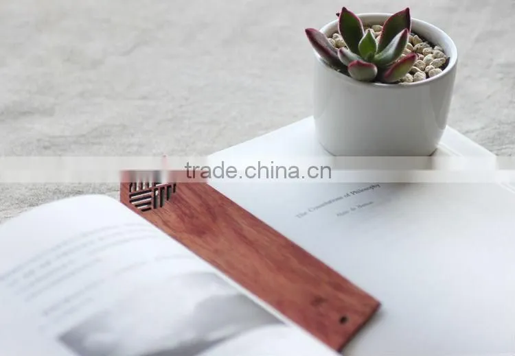 2015 Antique Art and Craft Stationery,Wooden Bookmark Gift,Made in China
