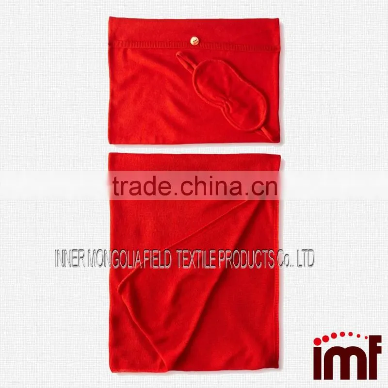 Italian Cashmere Airline Set
